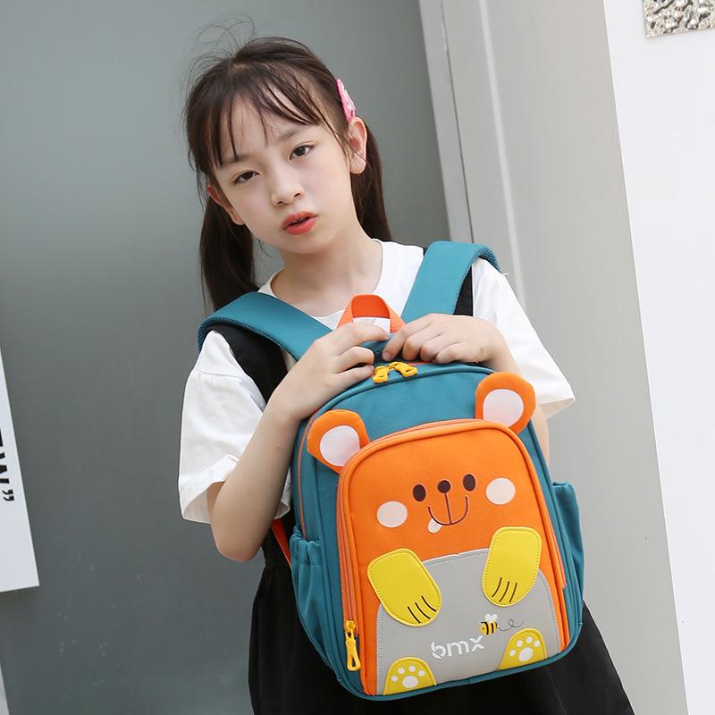 Children's Cute Cartoon Kindergarten Schoolbag Large Capacity Primary School Backpack Student Spine Backpack