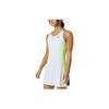 Asics Court Graphic Dress Casual Round Neck Short Sleeveless Dress Women Dresses Light-Blue 2042A260-410