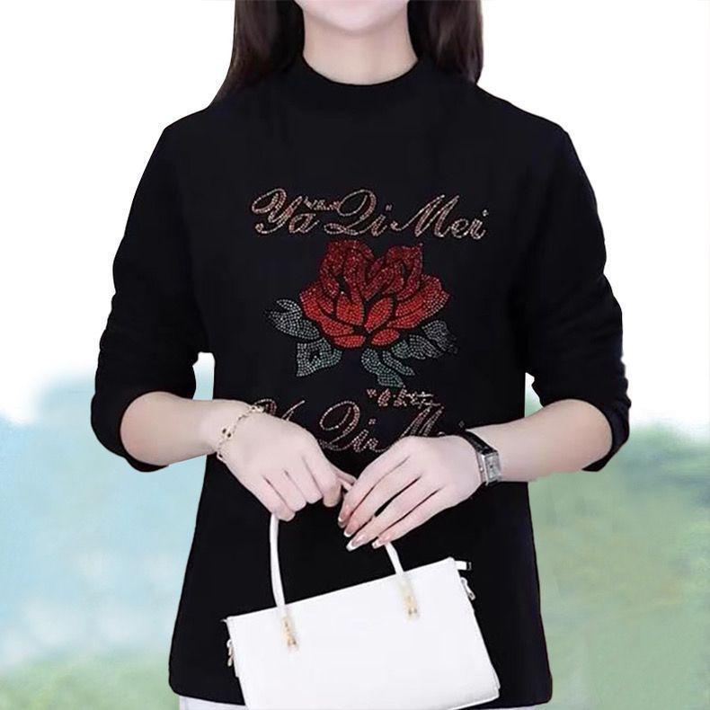 

Теплая водолазка из немецкого вельвета для женщин, новинка осени и зимы 2025, тонкий топ-футболка с длинным рукавом для женщин M