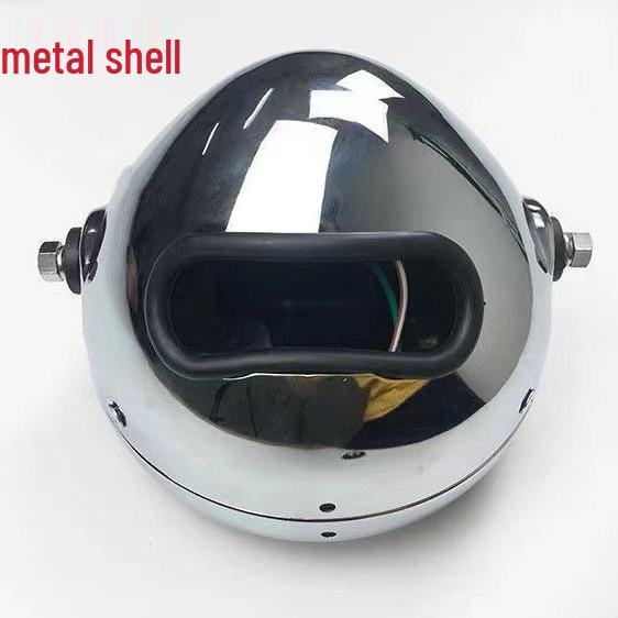 GN125 Round Headlight Assembly for Motorcycle - Prince 8 Model