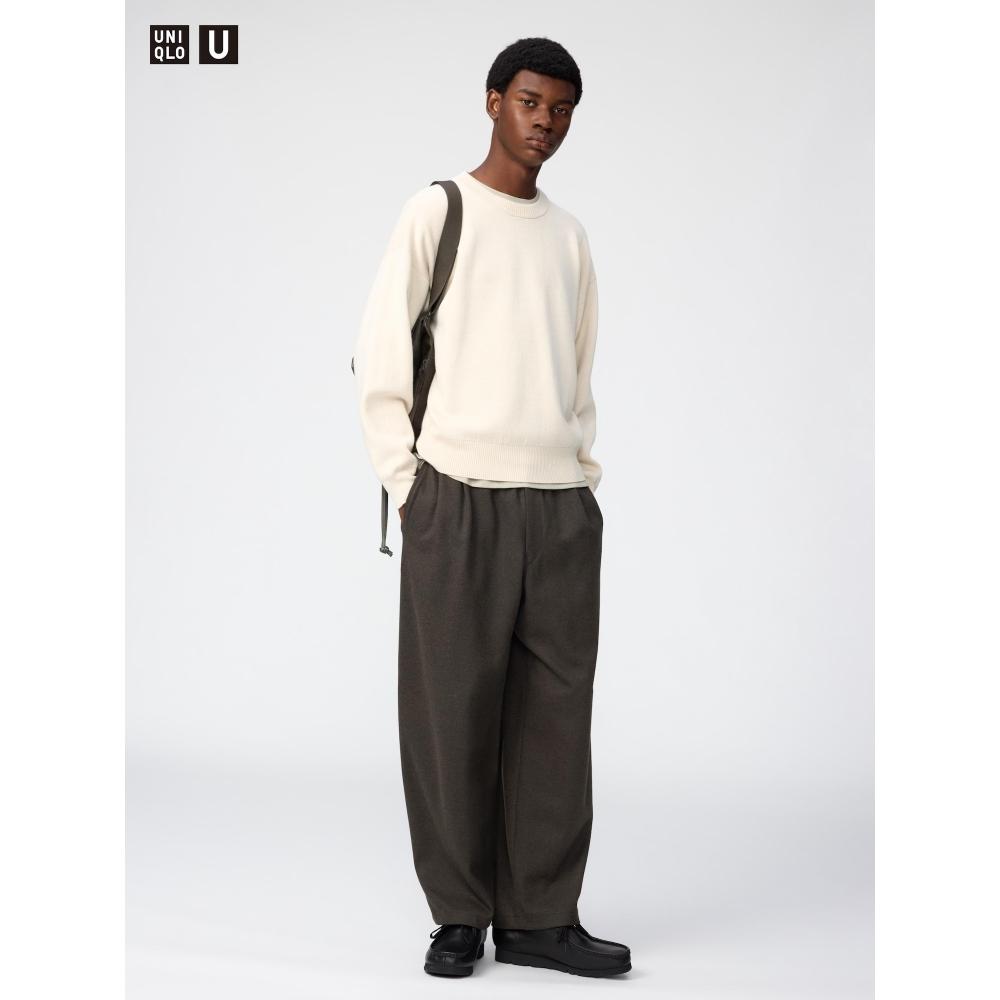 Uniqlo Brushed Jersey Wide Pants