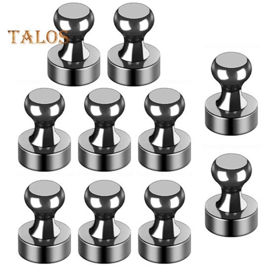 

10 шт. магниты на холодильник металлические магнитные кнопки полированная поверхность широко используемые магниты на холодильник сильные магниты на холодильник серебряный