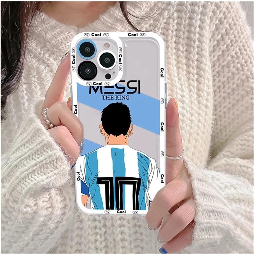 Ronaldo and Messi Full Coverage Mobile Case for iPhone 17 Pro & Apple 16/15