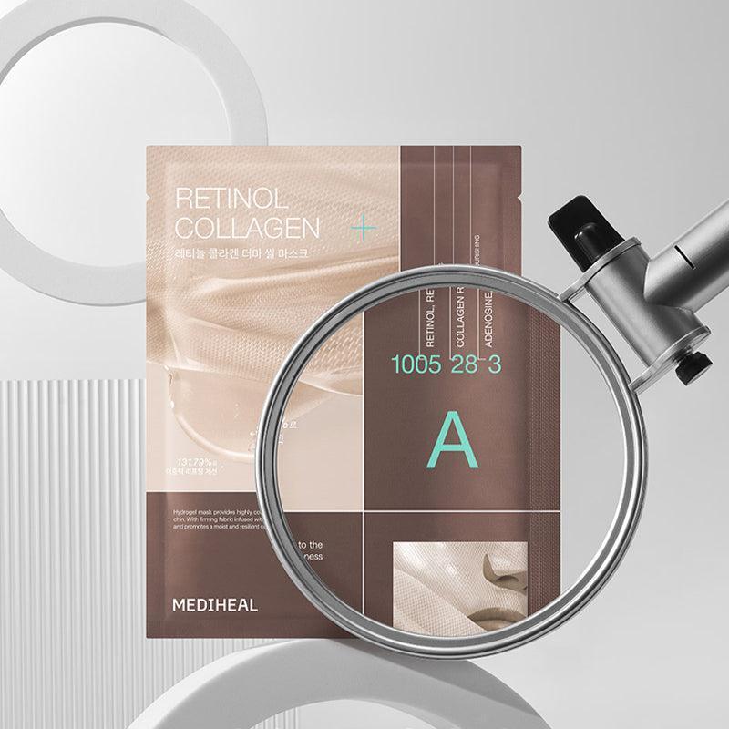 Mediheal Derma Seal Lifting Mask Retinol Collagen 28g*10EA