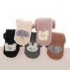 Elastic Newborn Pantyhose Animals Print Toddlers Cotton Tights Baby Knitted Tights  Summer
