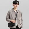 Men's Textured Lapel Business Casual Jacket