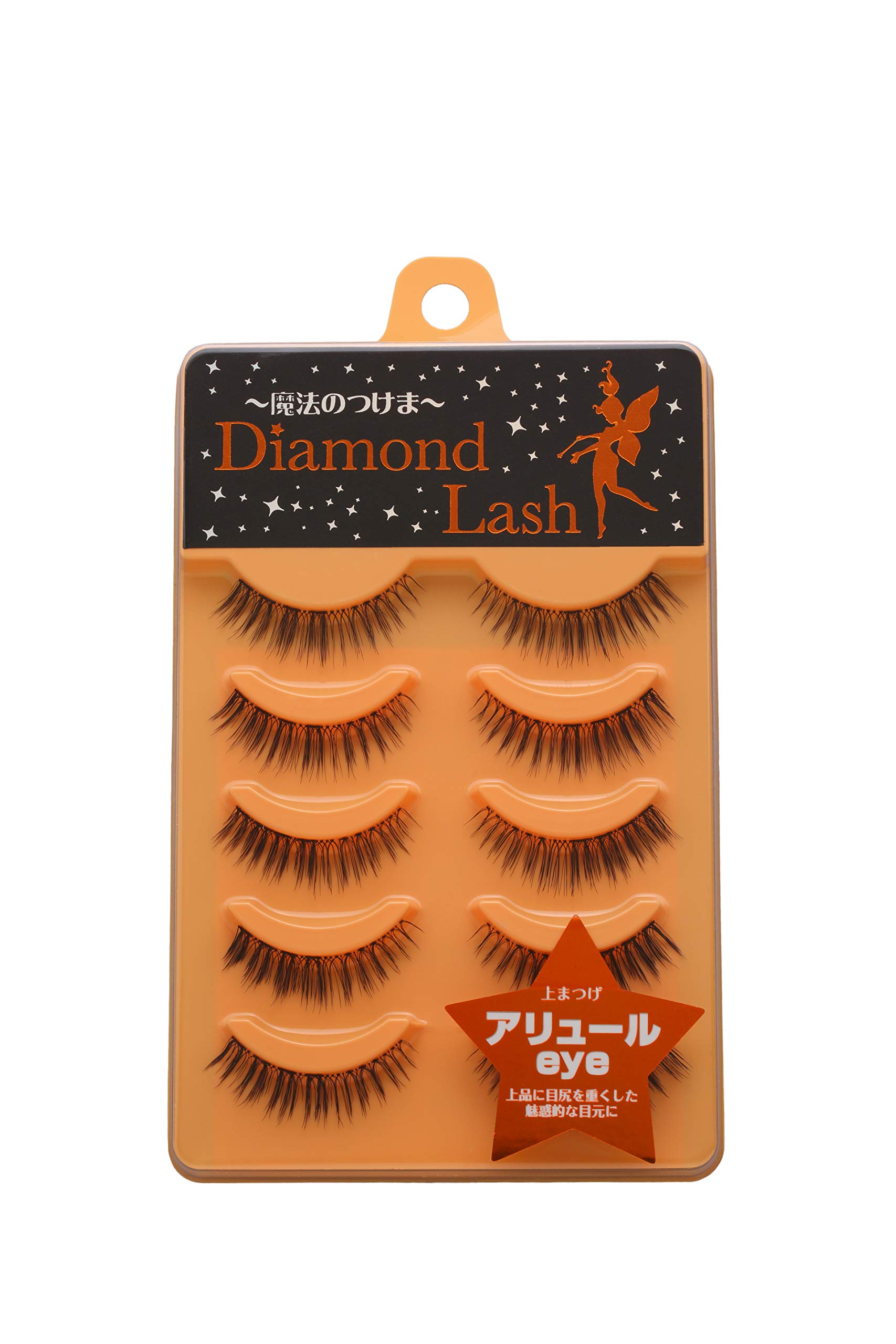 

Diamond Lash [Allure Eye] 5 pairs (for upper lashes) For a sophisticated and alluring look with slightly heavier lashes at the outer corners...