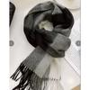 100% Wool Plaid Scarf Men Women Winter Warm Knit Short Shawl Unisex Fashion Accessory