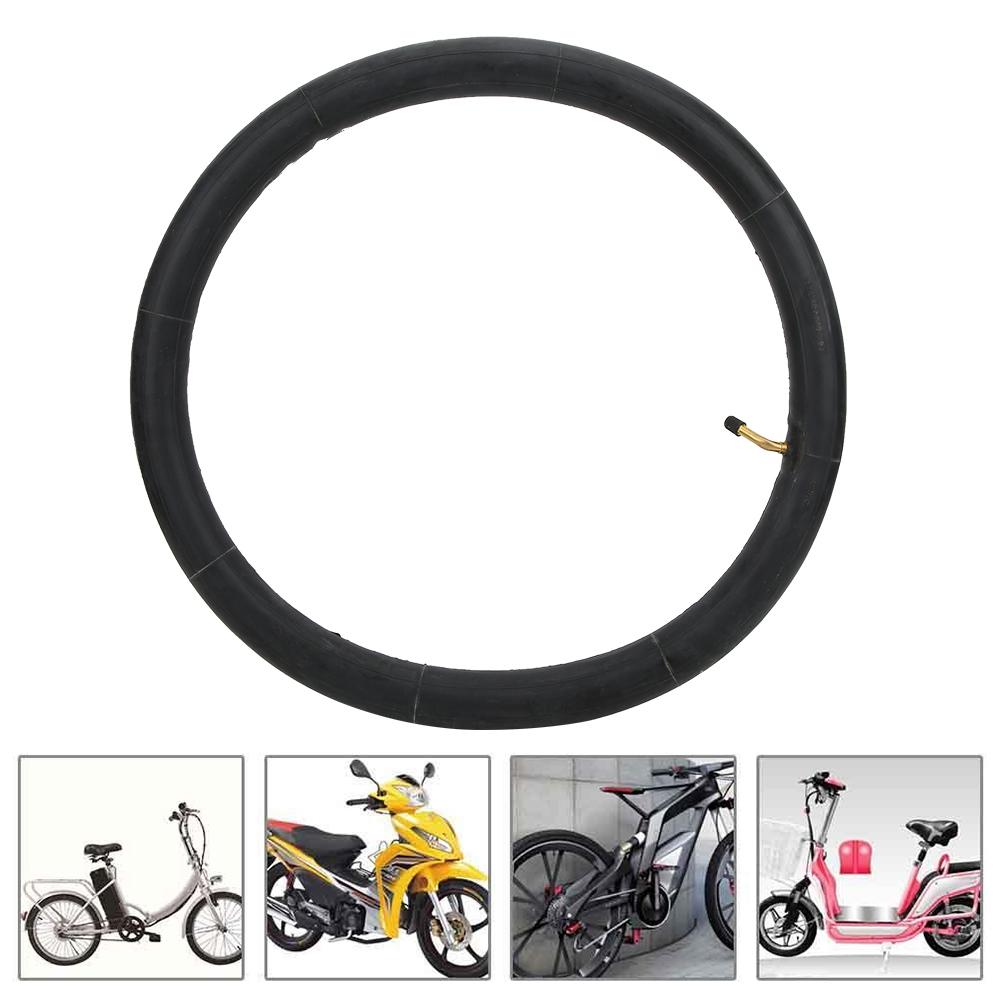 Electric Bicycle Butyl Rubber Inner Tube with Metal Bent Valve E Bike Accessories(18X2.125 )