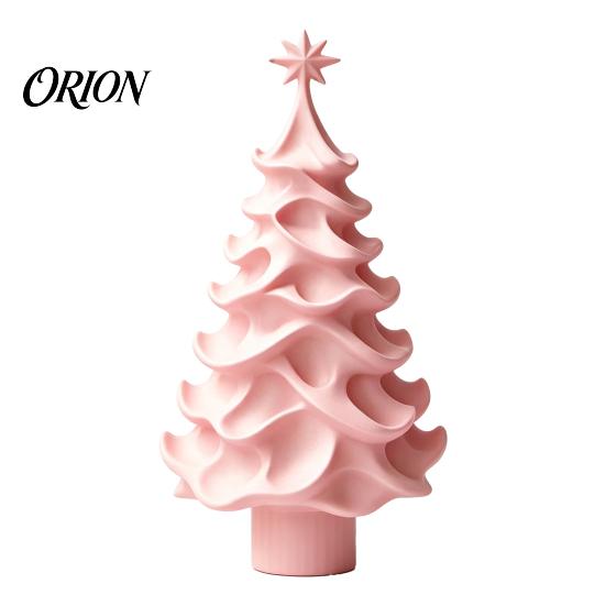 Minimalist Christmas Tree 3D Printed Ornament, Modern Tabletop Decor Crafts for Home Office Display, Festive Holiday Craft, Unique Gift Friends