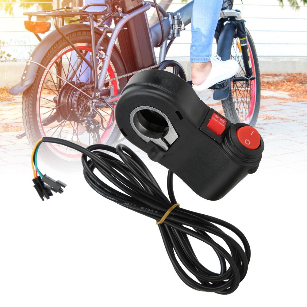 5PCS Automatic Identification High Low Speed Electric Bike Voltage Display Handlebar Switch
