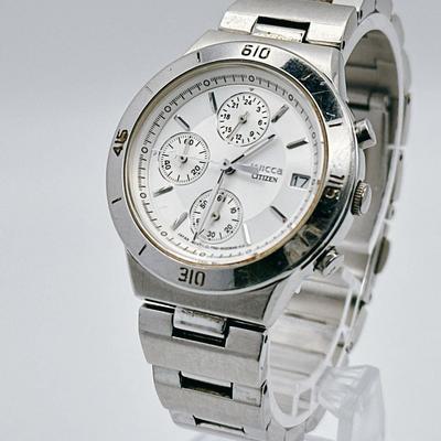Used [Operation/Battery Replacement] CITIZEN Citizen Chronograph Ladies Watch