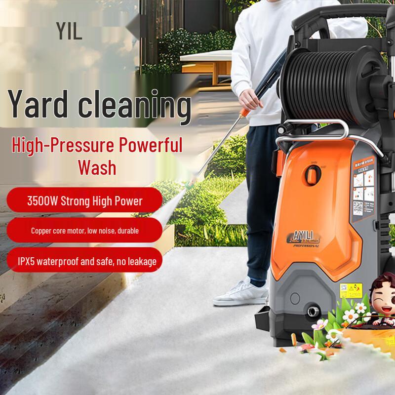 Yili 3500W Commercial High-Pressure Car Washer