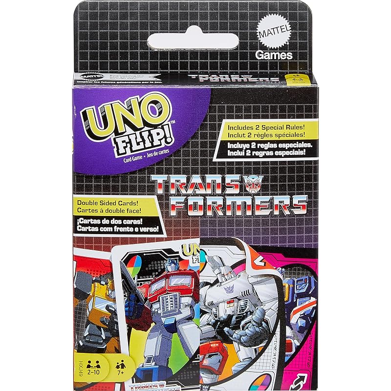 

Mattel Games UNO Flip! Transformers