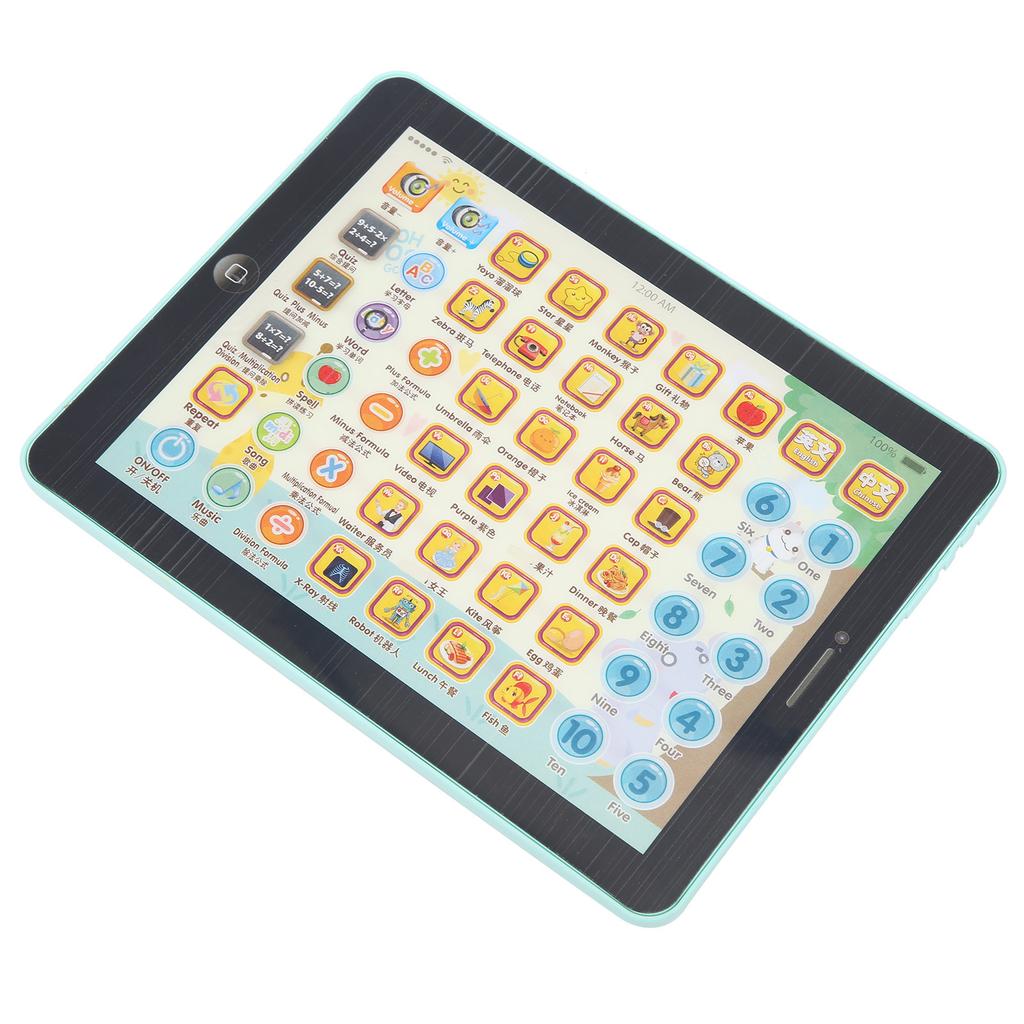 ABS Kid Children Tablet Pad Learning Letters Words Numbers Educational Electronic Toy