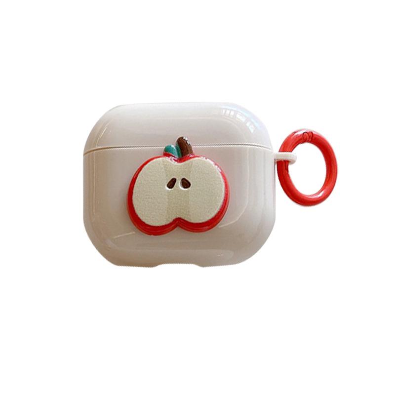 Apple Bluetooth Headset Cover Is Suitable For Airpods 3 /4 Generation Buckle Airpodspro2 Anti-Drop Protective Cover Is Simple