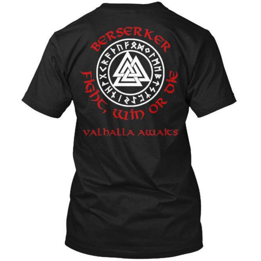 VIKING BERSERKER T-Shirt Made In the USA Size S To 5XL