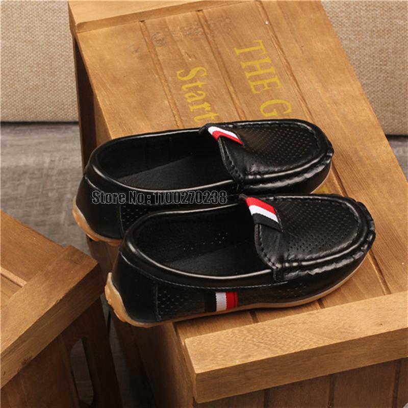 

Boy Fashion Soft Toddler Big Kid Sneaker Children Flat Breathable Slip-on Shoes 36