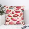 Delightful Cupcake Pillowcases Retro Trendy Pillow Case For Office Car Home Decor Soft Pillow Cover