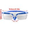 Set of 12 Safety Goggles for Lab Garden Industry Nice Visual Eye Protections For Multiple Occupational Use