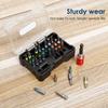 32Pcs Screwdriver Bit Sets Air Impact Driver Bit Premium Steel Waterproof & Rust Resistence for Industrial Maintenance Household
