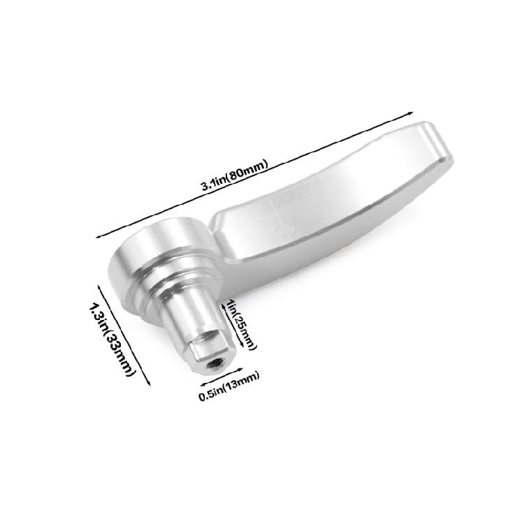 Motorbike Aluminum Alloy Saddlebag Latch Handles Levers for Davidson Street