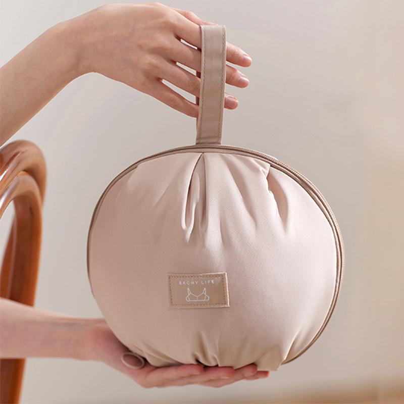 1PC Space-saving Ultra Light Underwear Privacy Travel Multi-functional Organizing bag Aesthetic Polyester Portable Storage Bag