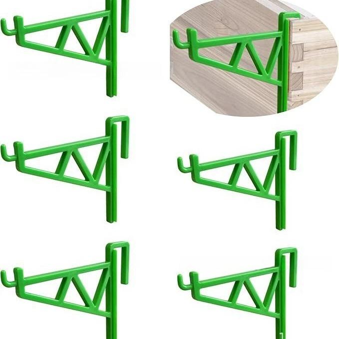 2Pcs Detachable ABS Beehive Frame Clips, Beekeeping Support, Honeycomb Frame