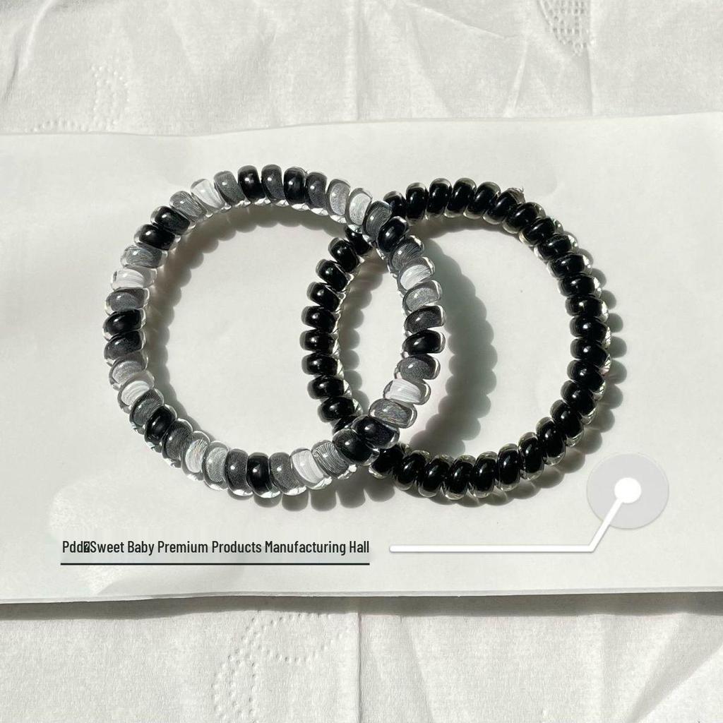 Elastic Hair Ties - No-Pull, Versatile & Stylish for 2024