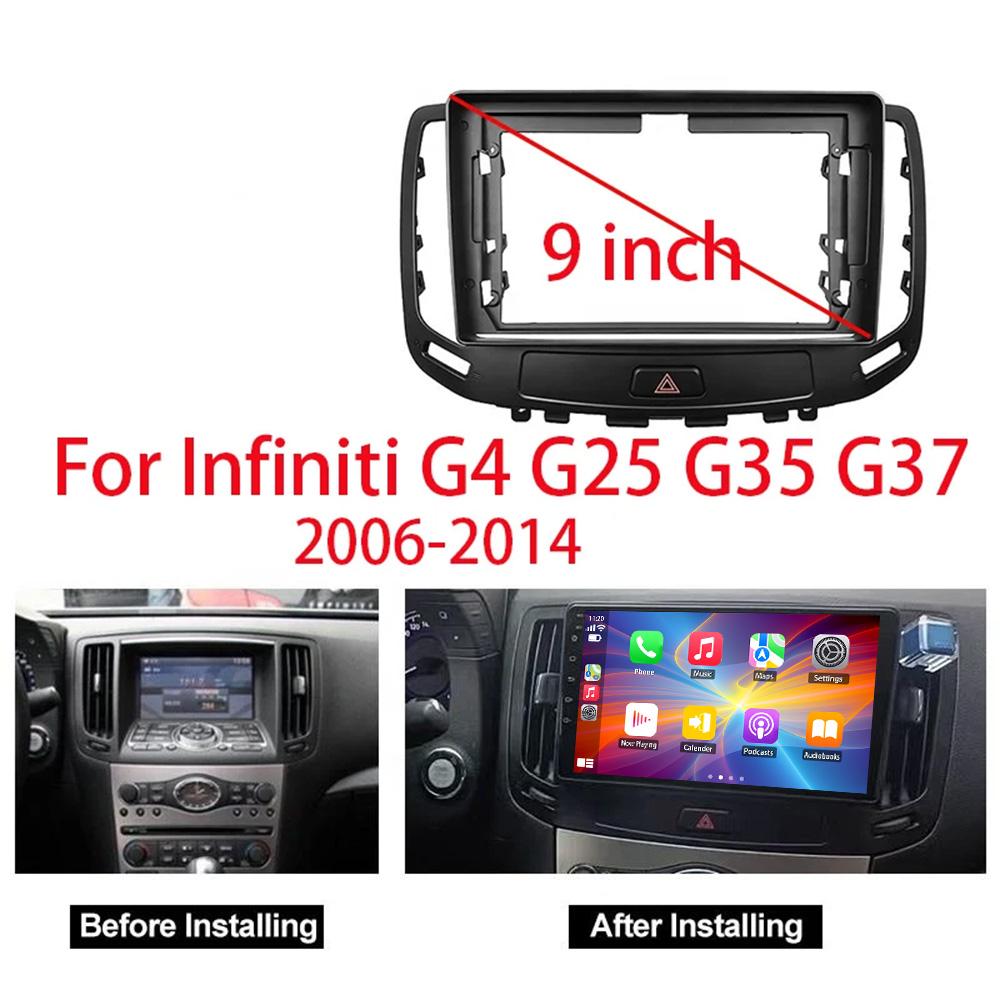 Android 13 Carplay Auto 2K Screen Car Radio BT Multimedia Player For Infiniti G4 G25 G35 G37 2006 - 2013 2 din Autoradio Stereo
