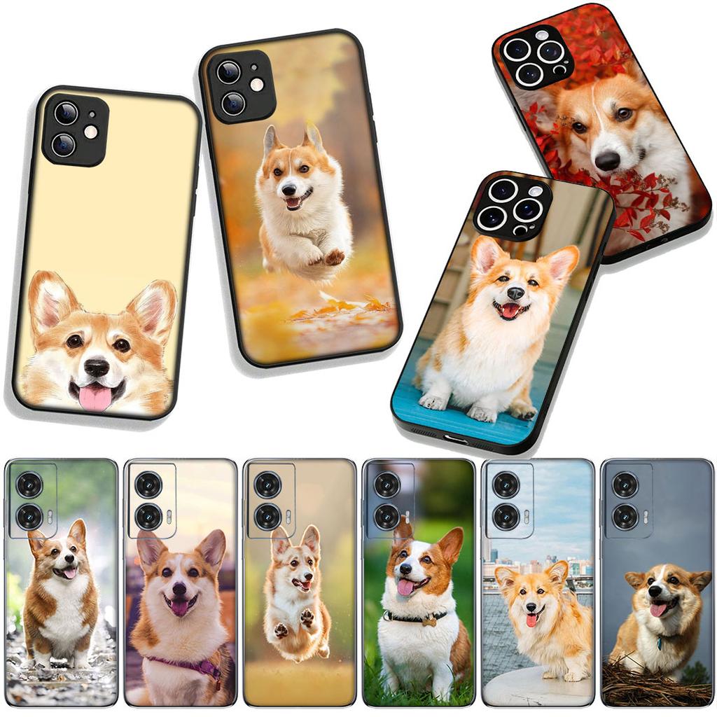 Handyhülle Hund Niedlich Corgi Hülle für Xiaomi Redmi Note 15 11 9 10 Pro Plus A5 9A 9T 10A 10C 9C NFC 15C 8T Hülle