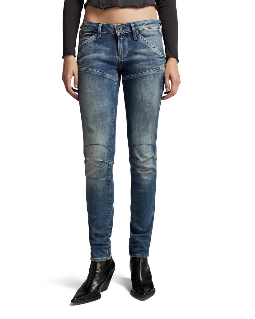 G-Star RAW Women's Tapered Jeans blue 5620 Heritage embro tapered wmn D04806-D112-B990-W24/L30