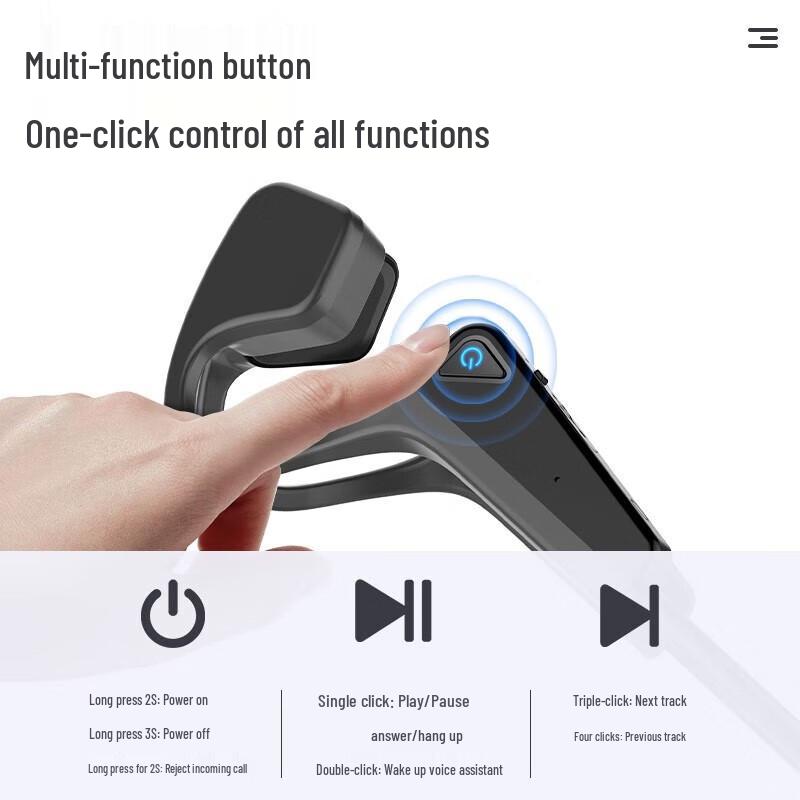 Shoupei M18 Neckband Wireless Bluetooth Sports Earphones