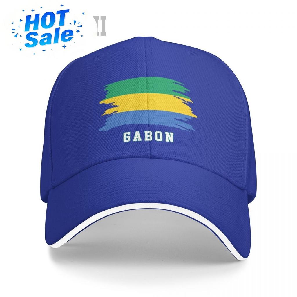 Unisex Sandwich Gabon Flag Gabonese Baseball Cap Men Women Hip Hop Caps Snapback Golf Hat Fishing