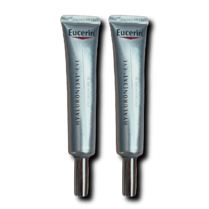 Eucerin Hyaluronic 3X Eye Cream 15ml x 2 (41316592)