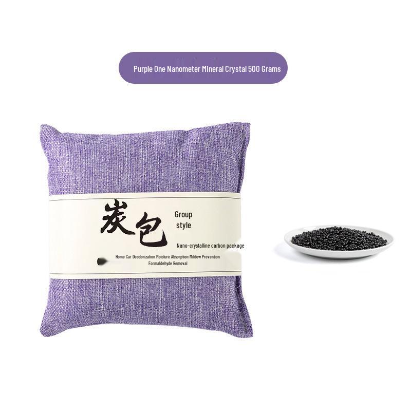 

Корейский мешок с древесным углем 500 г - Активированный уголь для удаления запахов и поглощения влаги в автомобилях и домах 18x18