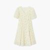 EICHITOO V-Neck Floral Short Sleeve Dress