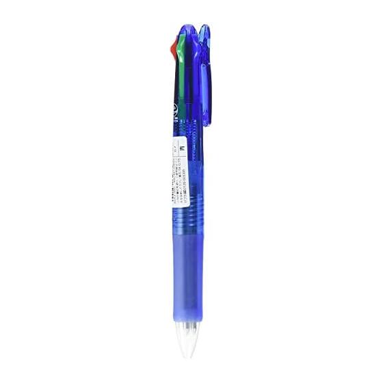 Zebra clip-on g 4 c 4 colors black red blue green ballpoint pen blue b 4 a 3 bl 14.3cm1.4cm