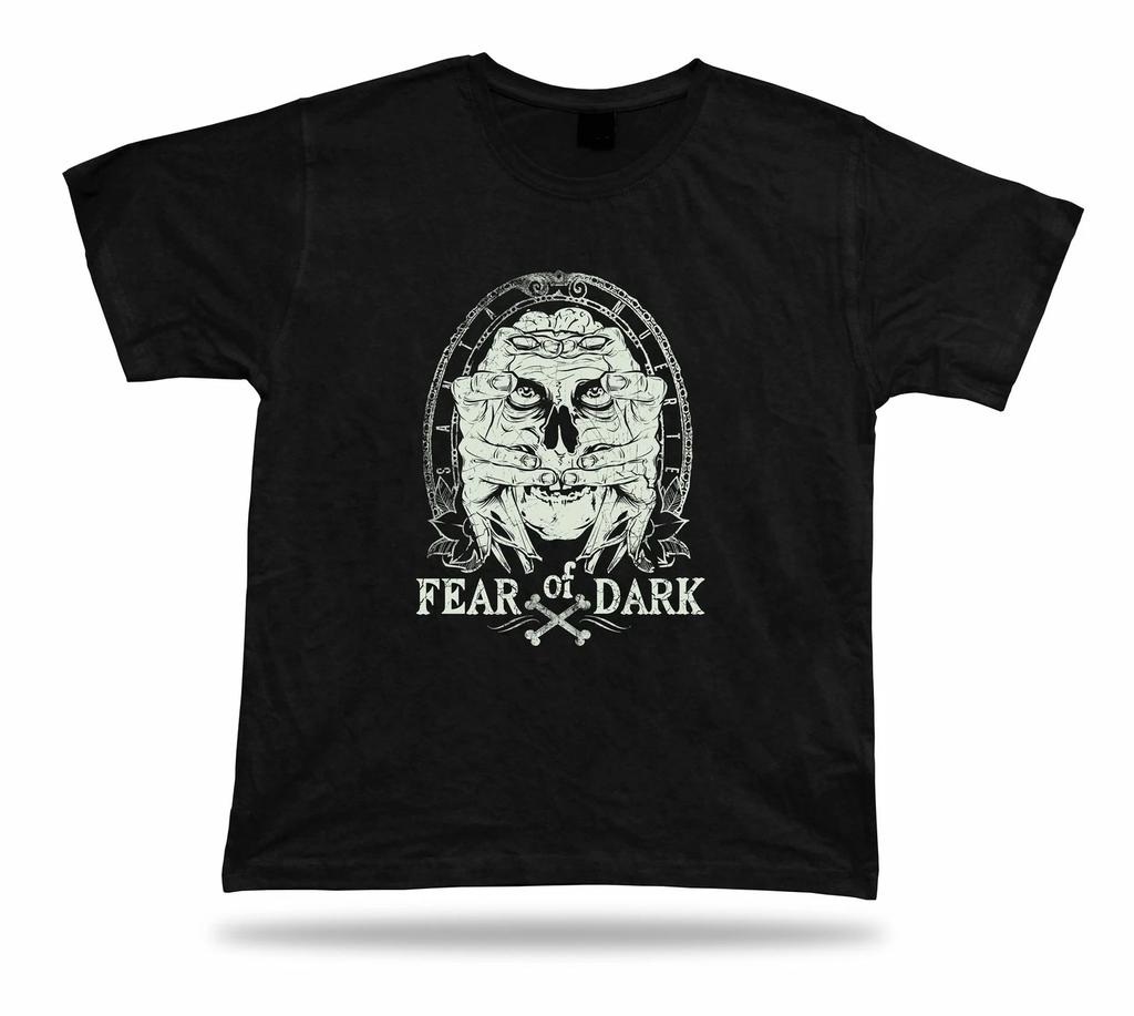 Tshirt Tee Shirt Birthday Gift Idea Fear Dark Creepy Skull Claw Emblam Evil Eye