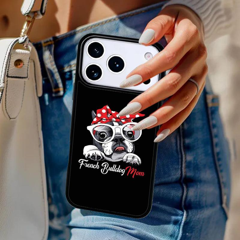 French Bulldog Dog Pug Phone Case For iPhone 17 Air 14 15 13 12 Max Cover For Apple 14 15 16 16e 11 Pro Max Plus Coque