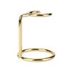 Men Shaving Brush Stainless Steel Stand Razor Holder for Salon Home Travel Use