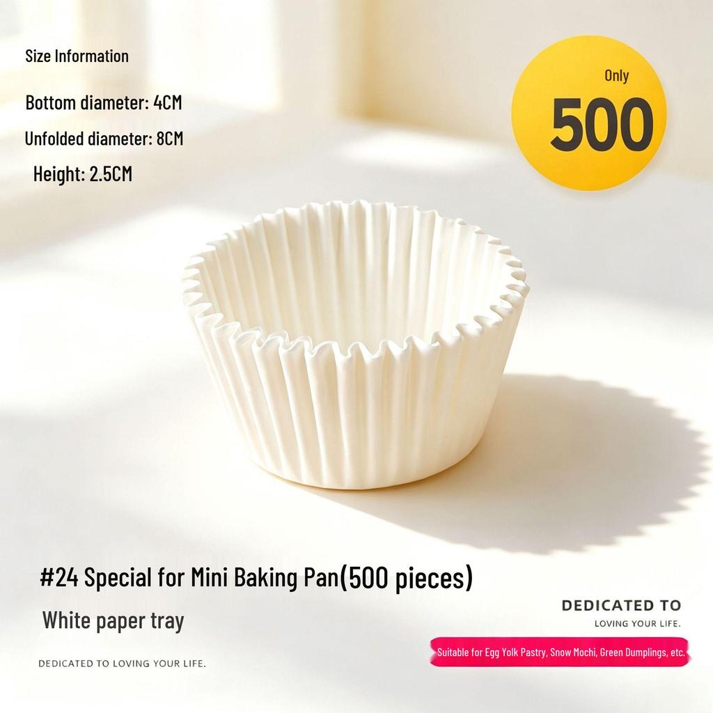 12-Cavity Mini Muffin Baking Pan with 48 Molds - Square and Round Shapes
