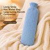 Extra Long Long Hot Water Bottle 500ml/1000ml/2500ml Warm Compress Heater  Winter Hand Warmer