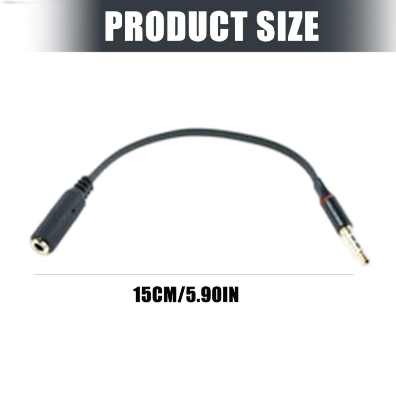 3.5mm Male To Female Sound Cable CTIA to OMTP for Mobile Phone Sound Extend Line Wire Headphones Sound Transmission