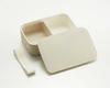 Skater Painted Single-Tier Bento Box, 500ml, with Inner Container and Belt, Made in Japan, Smoke Beige, NLP5-A