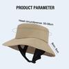 Adjustable Windproof Sun Hat For Men Women Uv Protection Wide Brim Fisherman Cap Breathable Outdoor Cycling Beach 1Pc