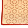 Baking Mat Non-stick Silicone Baking Mat with 30 Rings 0.75mm Thick Heat Resistant Oven Mat Cookie Kitchen Mat