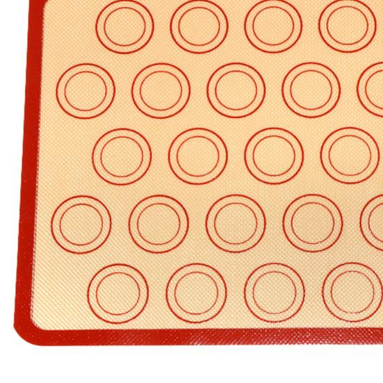 Baking Mat Non-stick Silicone Baking Mat with 30 Rings 0.75mm Thick Heat Resistant Oven Mat Cookie Kitchen Mat