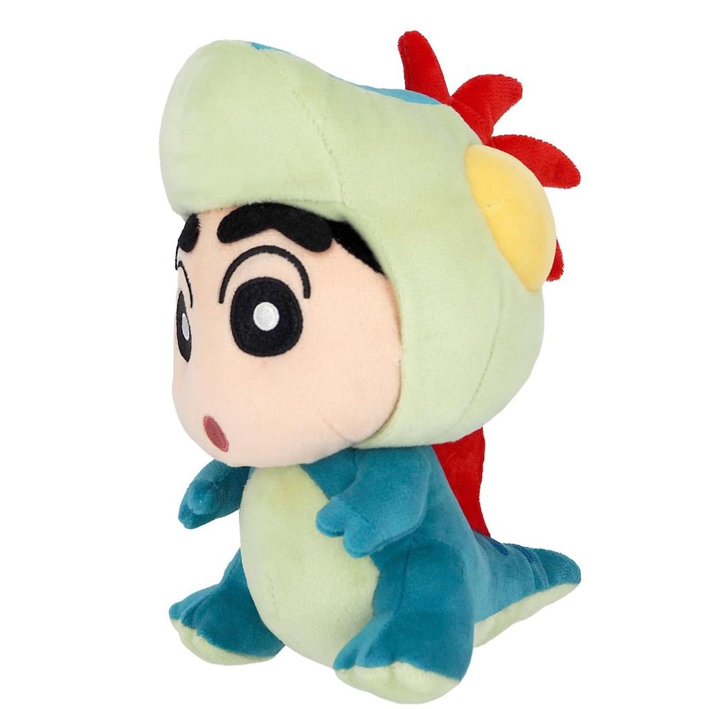 Sanei Boeki Crayon Shin-chan Dinosaur Shin-chan (S) W12 X D17 X H21cm Plush Toy SN45