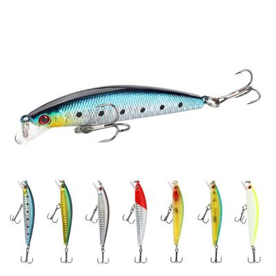 Minnow Fishing Lure 8g/8.7cm 1Pcs Floating Artificial Bait Bass Wobblers Hard Isca Artificial Baits